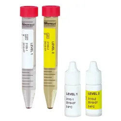Servotest Kontroller SERVOTEST controle-urine voor teststrips | 5 ml druppelflesjes elk voor normale/abnormale waarden